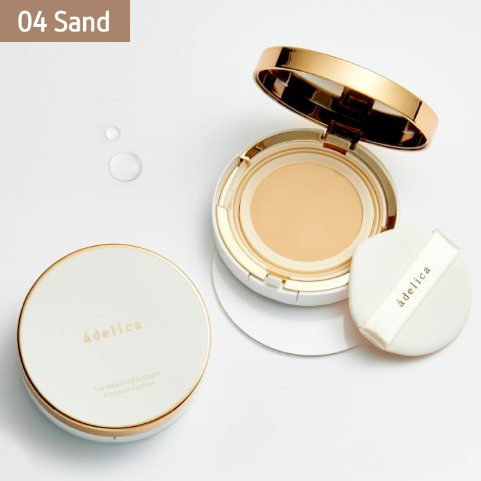 Adelica The New Gold Collagen Ampoule Cushion 04 Sand