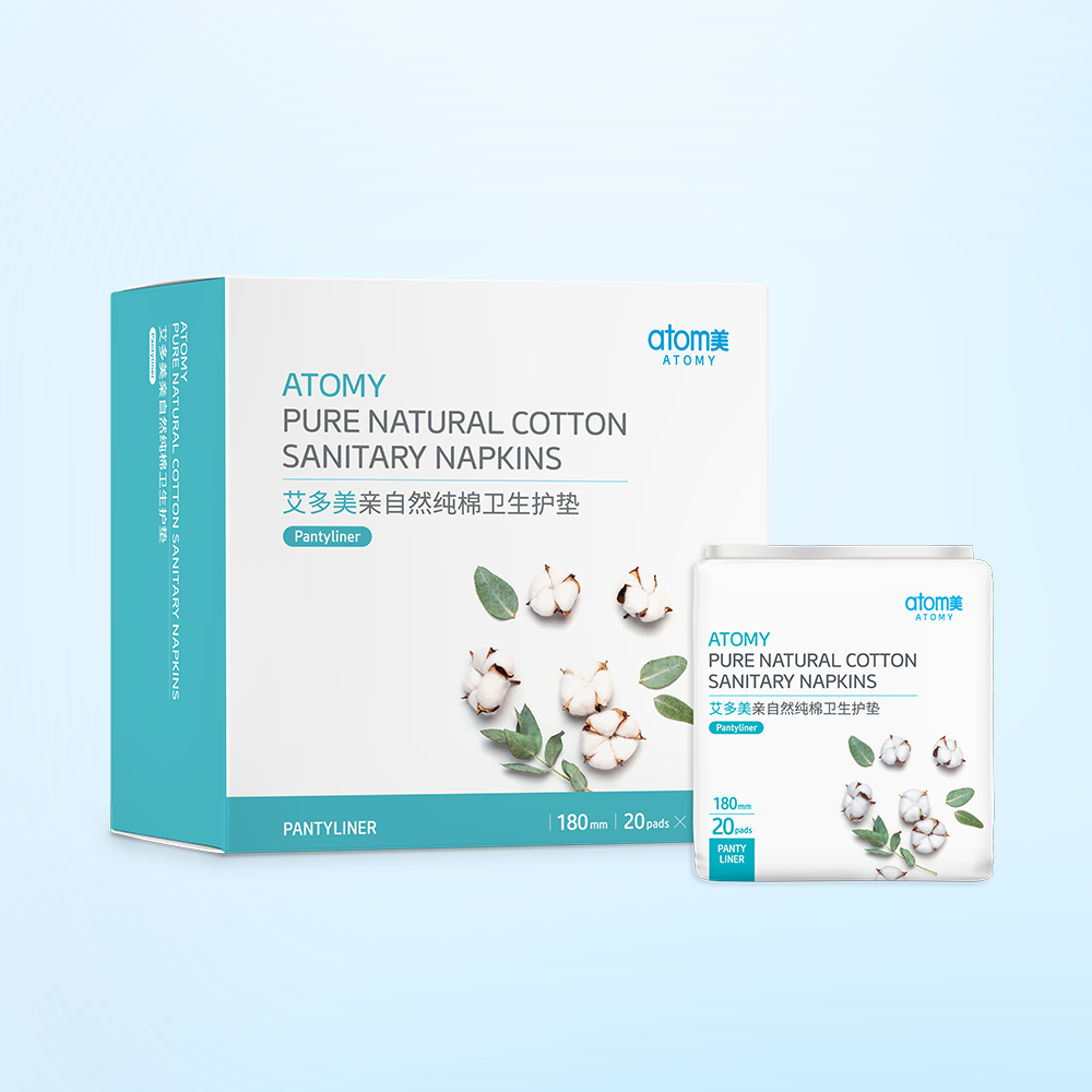 Atomy Pure Natural Cotton Sanitary Napkins_Pantyliner